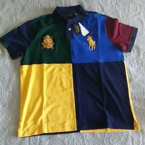 NWT Polo Ralph Lauren Big Pony Quad XL Shirt